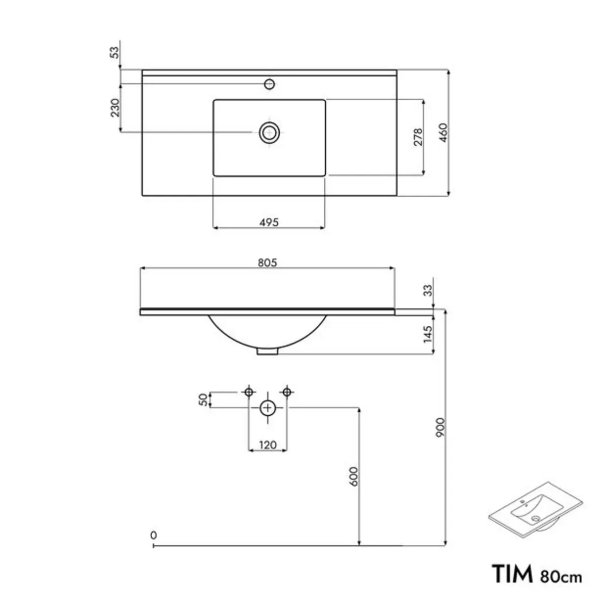 Wall Hung Vanity Unit - Image 4