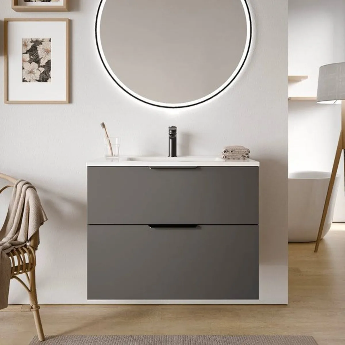 Wall Hung Vanity Unit - Image 1