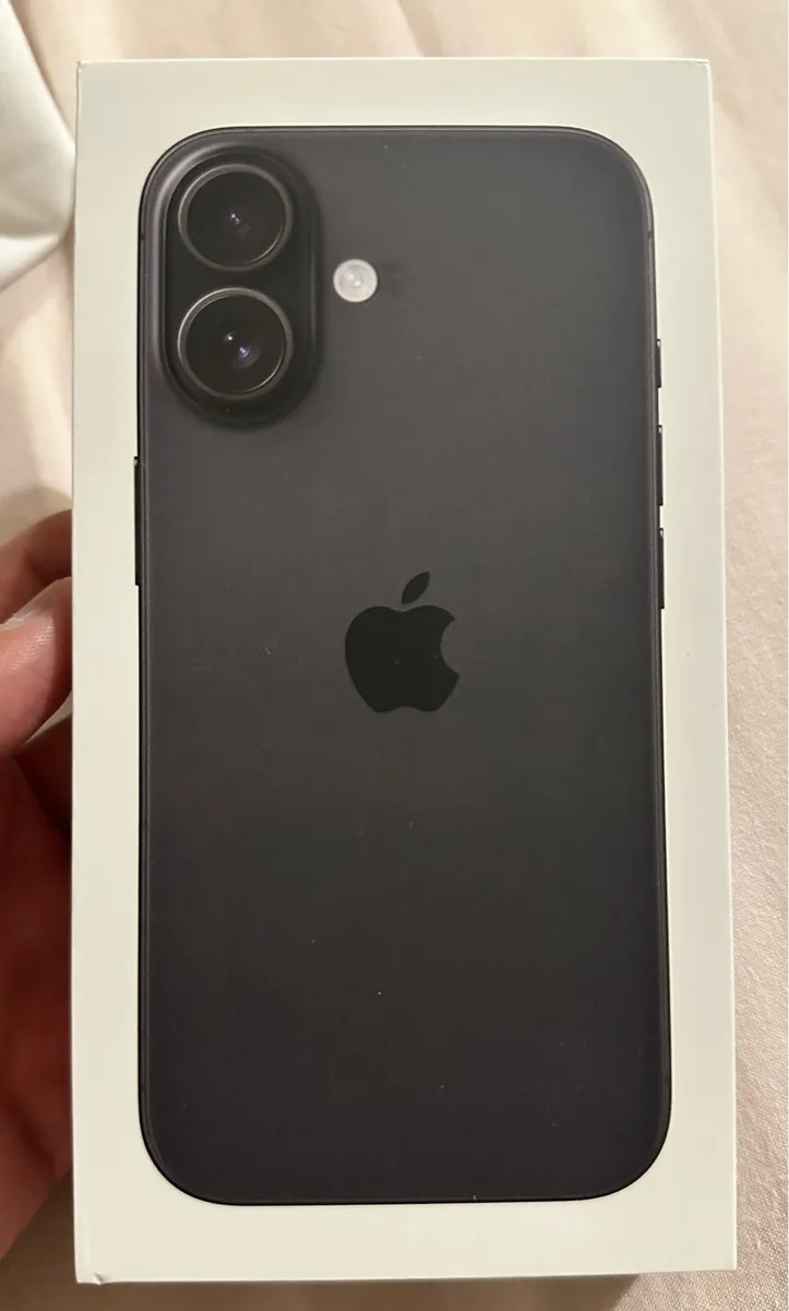 Apple iPhone 16 Black 128GB - Brand New / Box Pack - Image 1