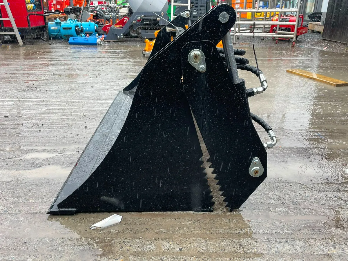 Skid Steer Grapple Bucket - Image 4