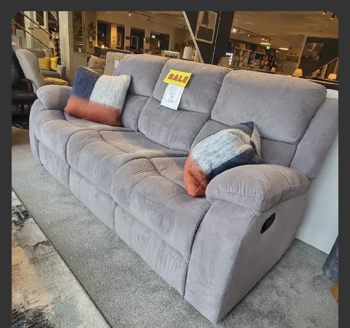 Brand new abbey 3 seater recliner couch reduced