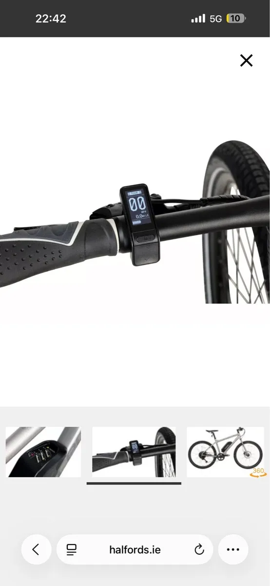 Carrera Subway E Mens Electric Hybrid Bike - Image 2