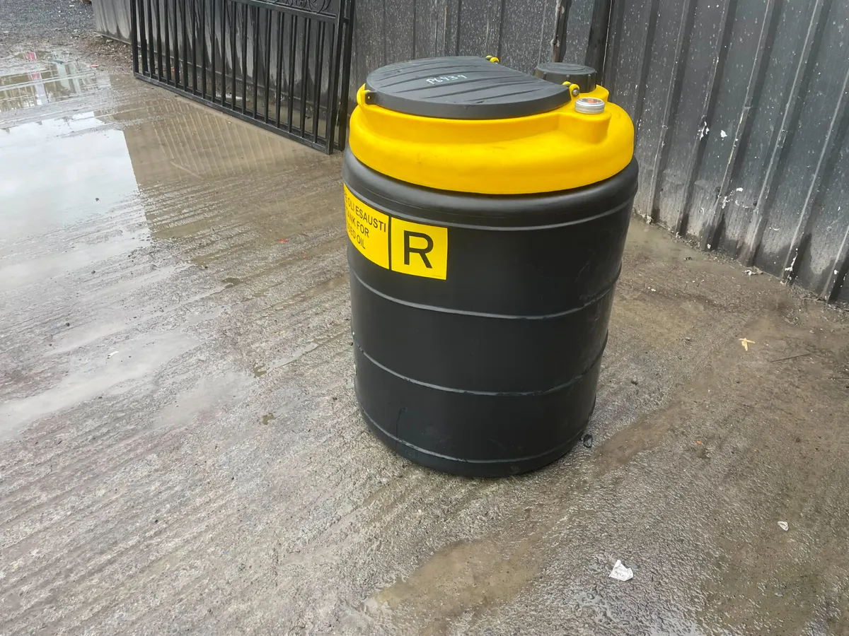 Plastic Bunded Waste Oil Tank - Image 3