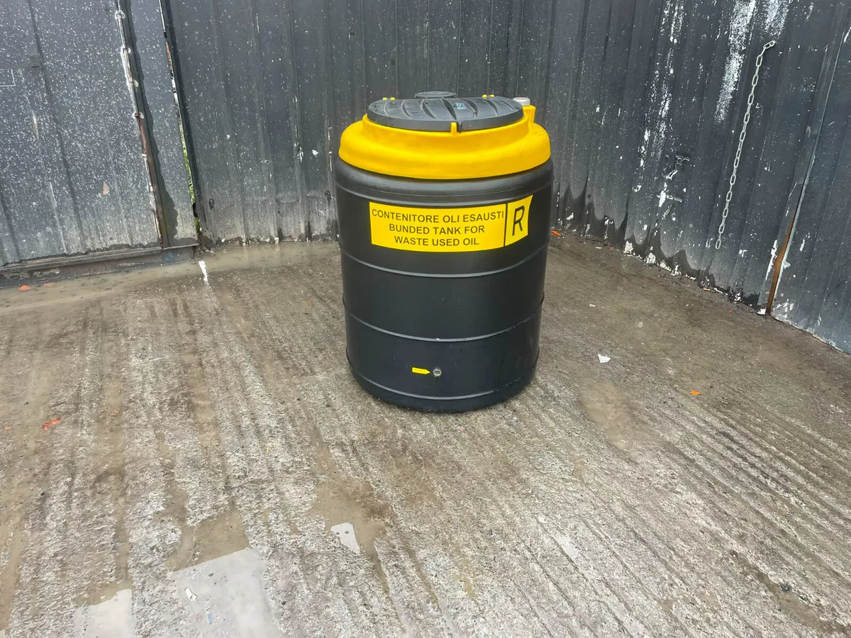 Plastic Bunded Waste Oil Tank - Image 2