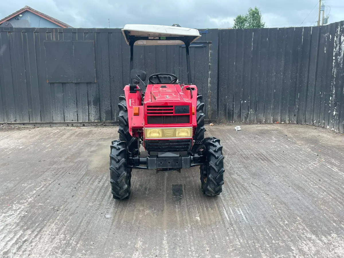Shibaura D235F 4WD Compact Tractor, Rotovator - Image 2