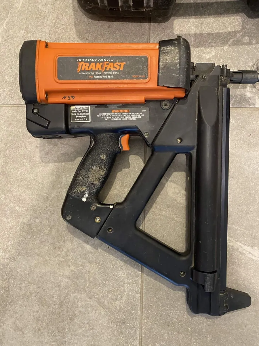 2x Ramset TrakFast TF1100 Cordless Nail Guns - Image 3