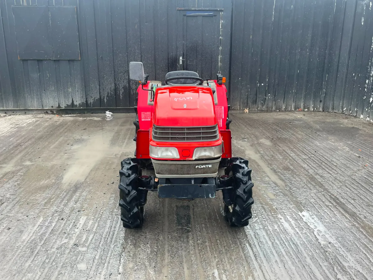 Yanmar F-7 4WD Compact Tractor, Rotovator - Image 2