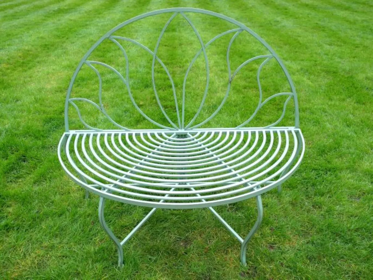 Levi Bench – Green-D9797 - Image 1