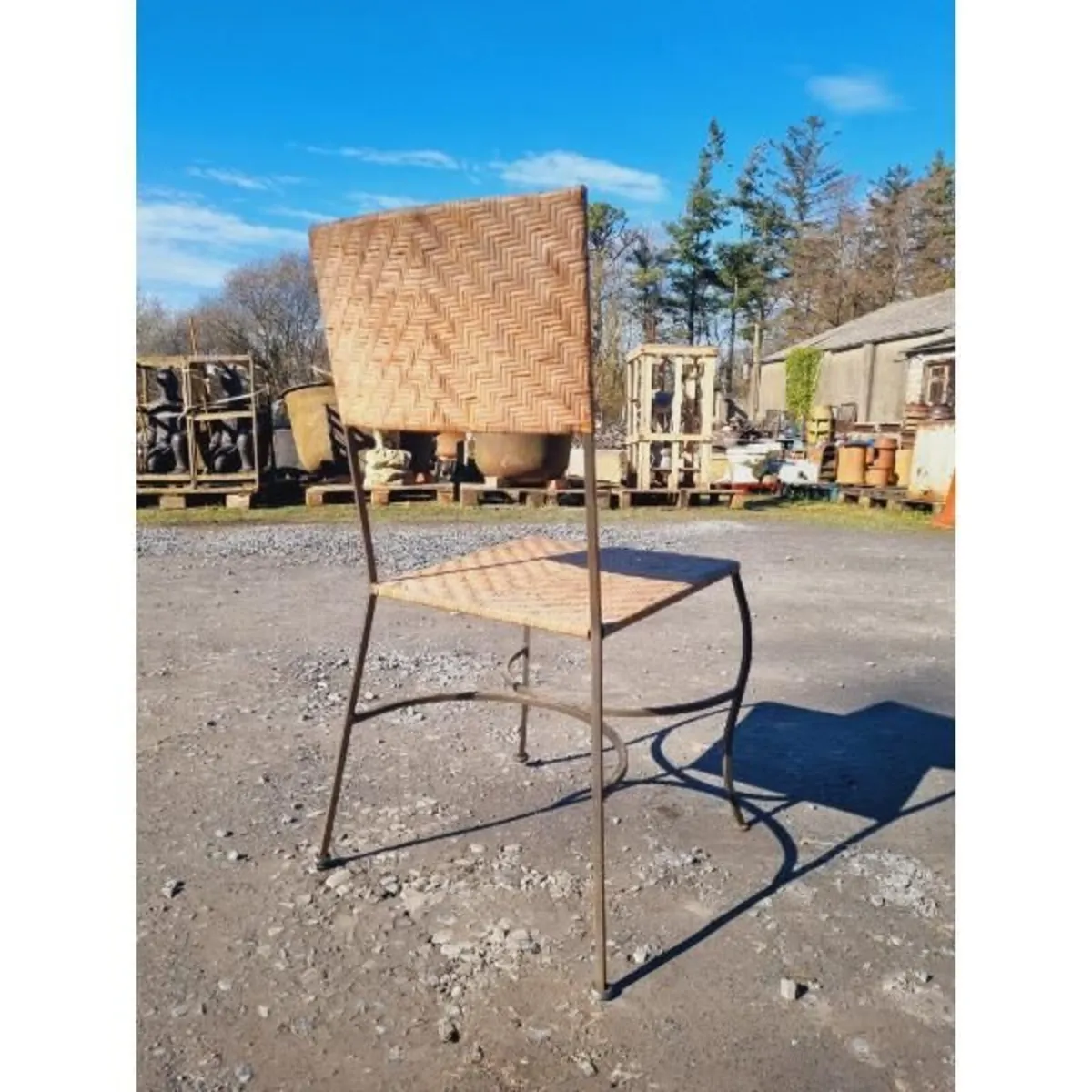 Set of 8 Wicker Chairs KAS737 - Image 4
