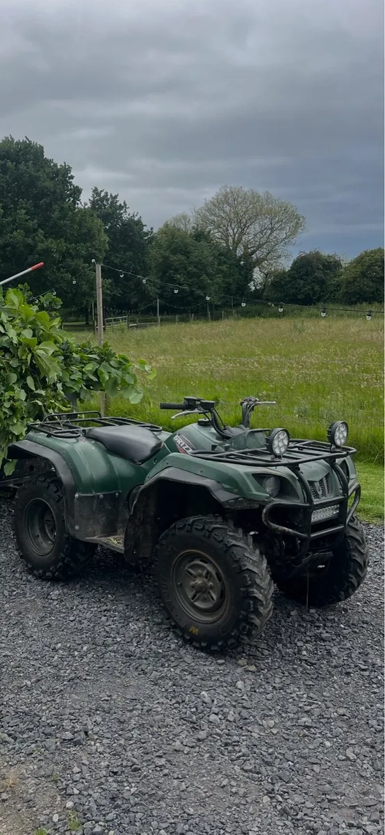 Yamaha grizzly 350 plastics