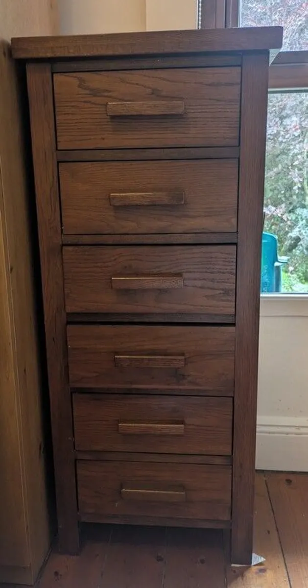 Tall boy 6 drawers - Image 2