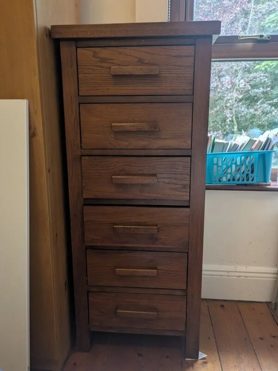 Tall boy 6 drawers - Image 3
