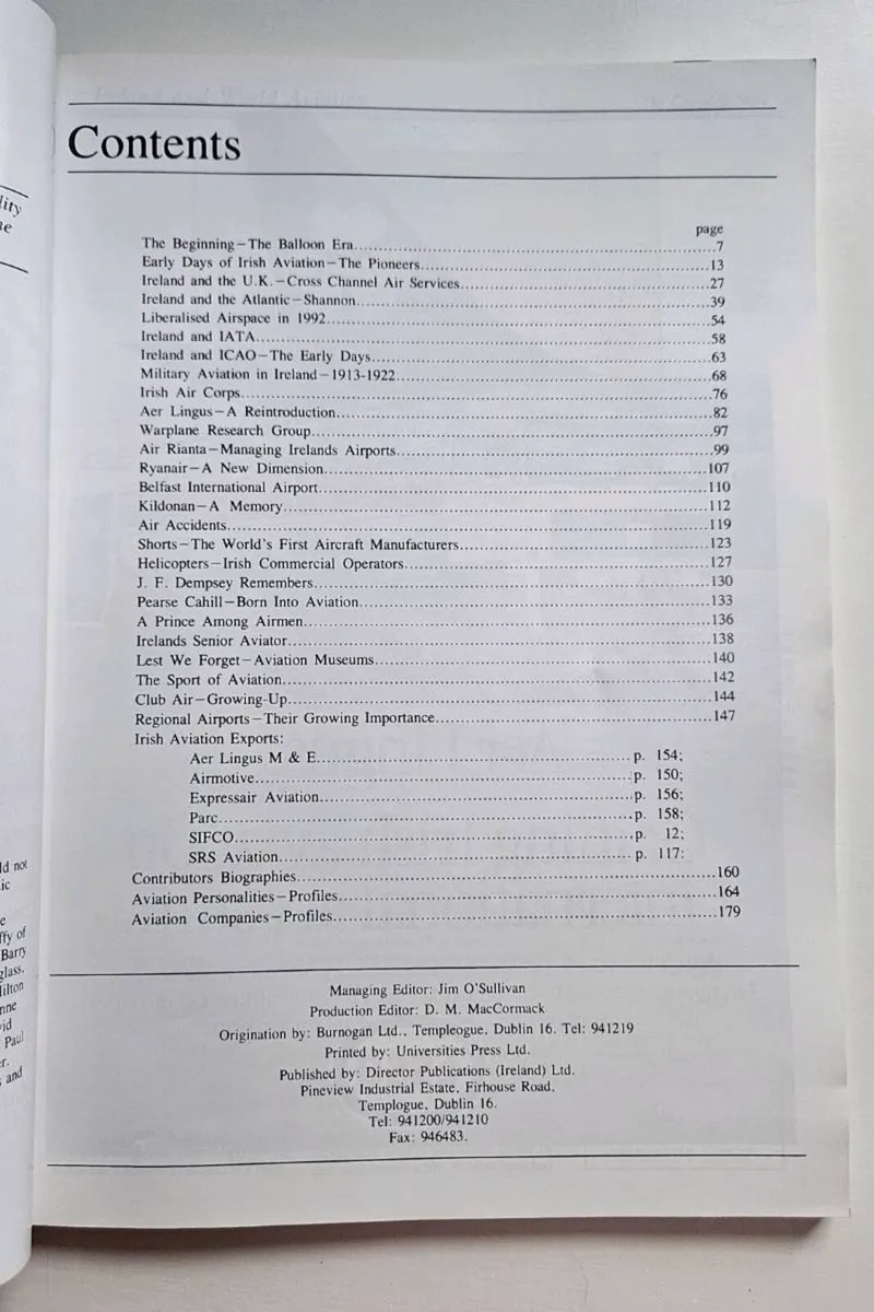 Ireland and World Aviation - Aviation History Book - Image 2