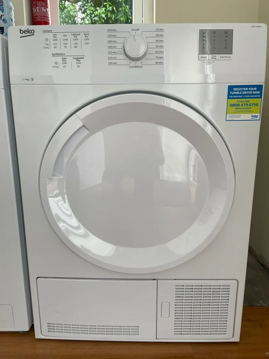 Beko 7kg Condenser Tumble Dryer - Image 1