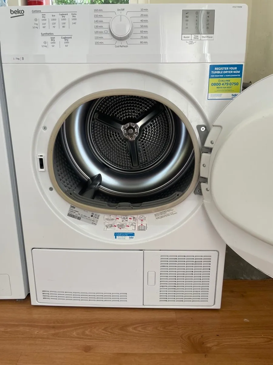 Beko 7kg Condenser Tumble Dryer - Image 4