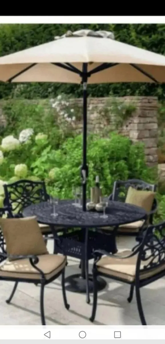 **SALE** Brand New Hartman 4 Seater Cast Alum Set