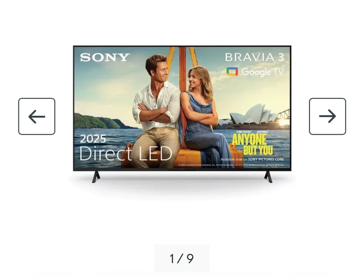 Sony Bravia 50’ smart TV - Image 1