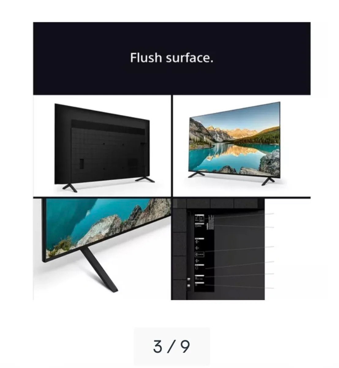 Sony Bravia 50’ smart TV - Image 2
