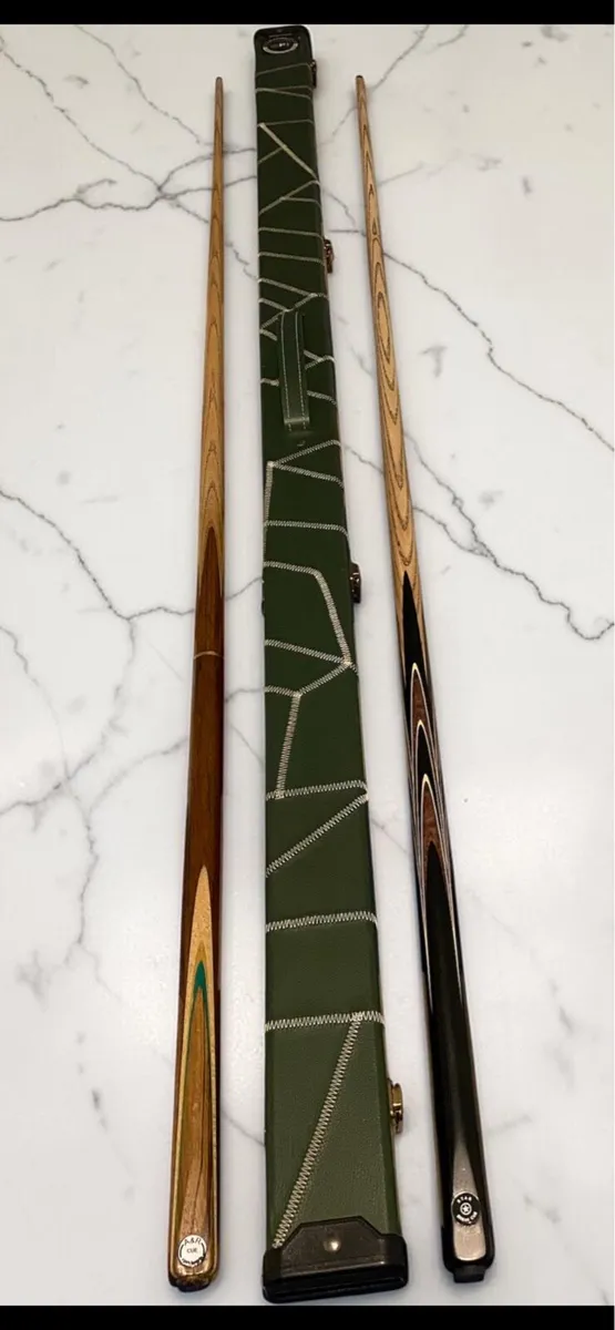 CUE, CASE & BREAK CUE - Image 1
