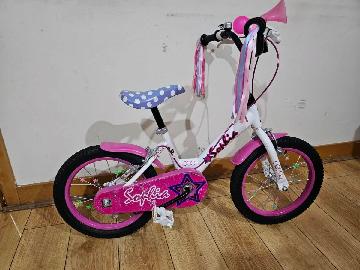 Beautiful Pink Girls Bike 16inch Excellent Conditi - Image 3
