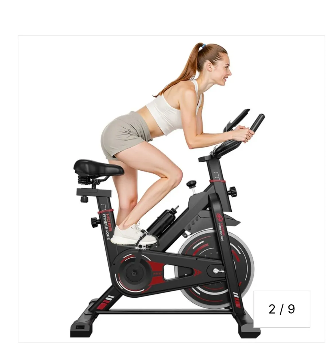 Stationary Exercise Bike from Home Fitness Code - Image 1