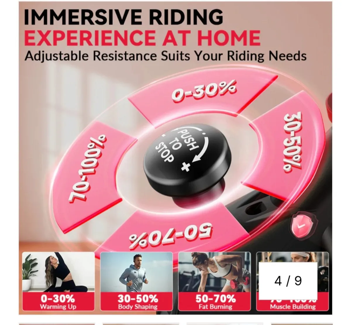 Stationary Exercise Bike from Home Fitness Code - Image 3