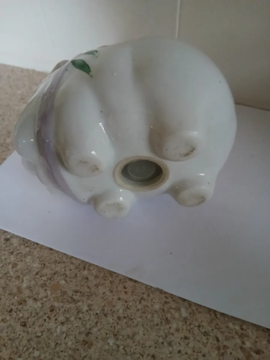 Vintage ceramic piggy bank - Image 3