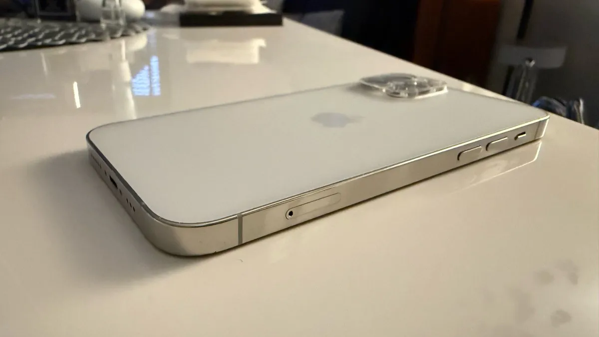 iPhone 12 Pro White Silver New Condition - Image 4