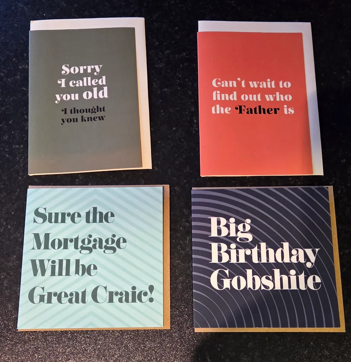 Job lot novelty cards ,coasters and jewellery - Image 3