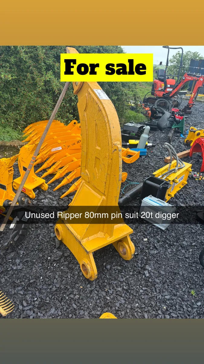 Unused 80mm pin ripper tooth for sale - Image 2