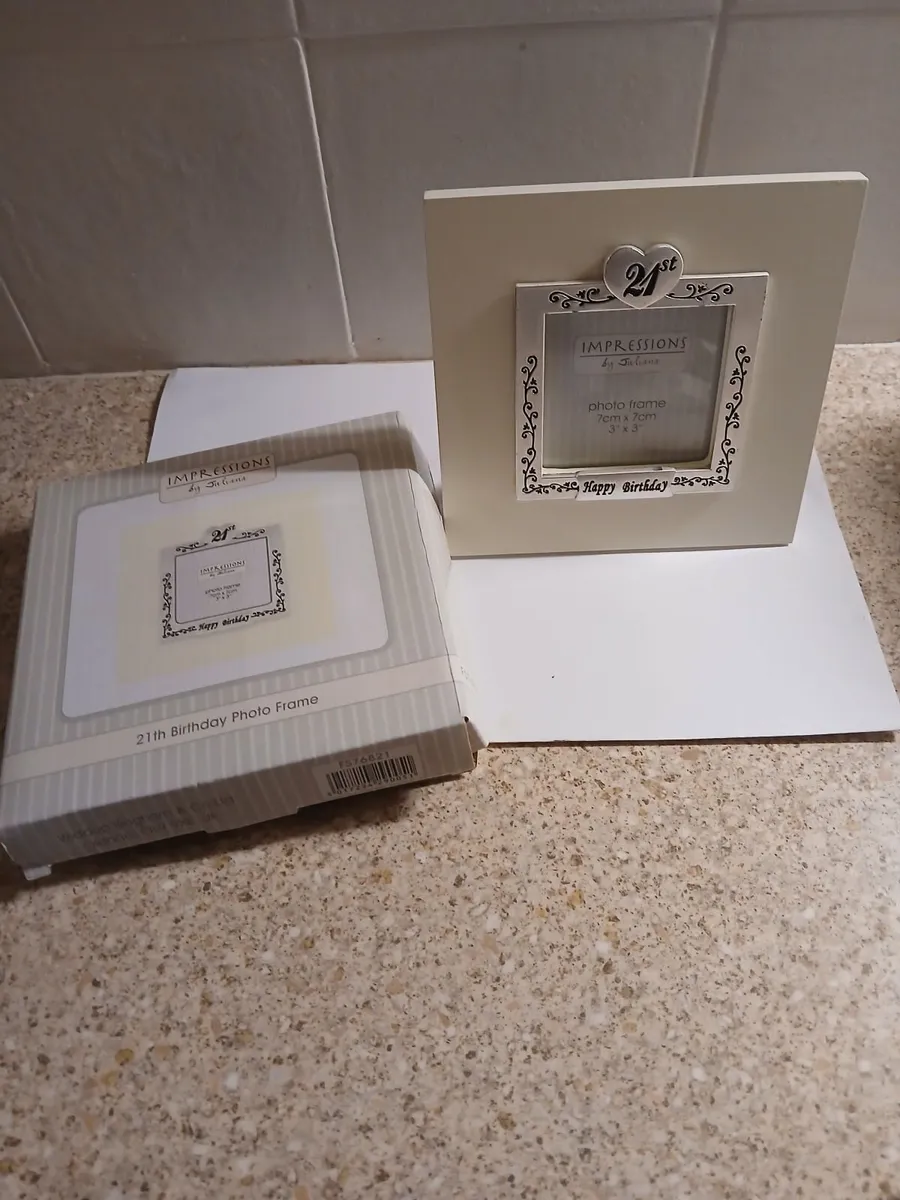 Impression 21st Birthday photo frame - Image 1