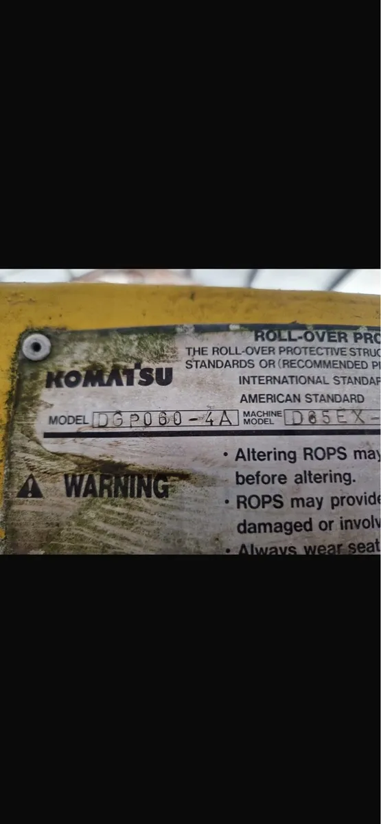 Komatsu dozer - Image 3