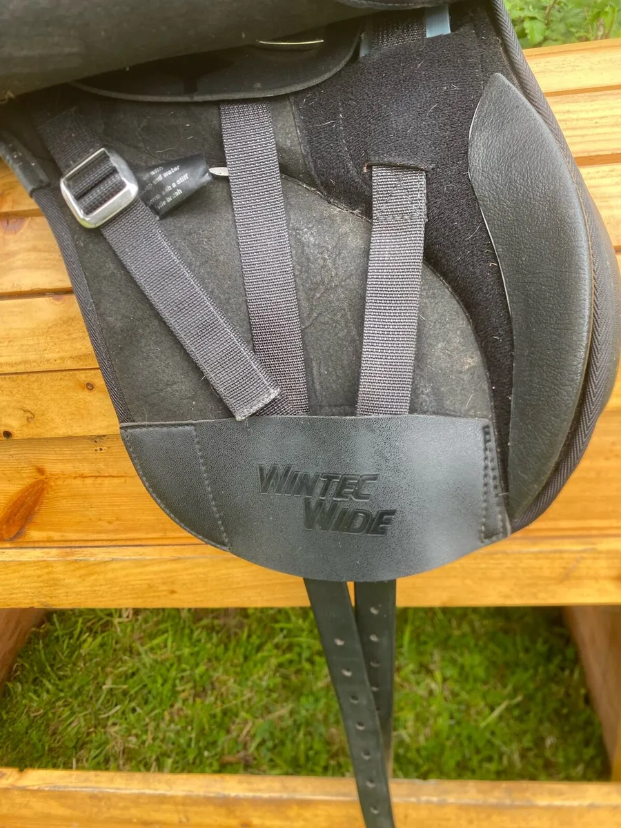 16” Wintec wide adjustable up to 4xw saddle - Image 4