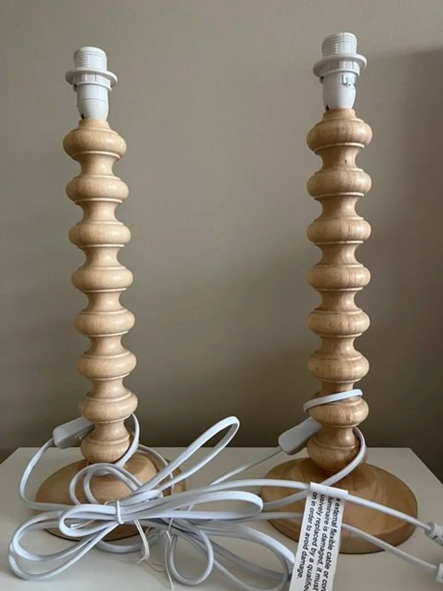 Pair of Bedside/Table Lamps - Image 2