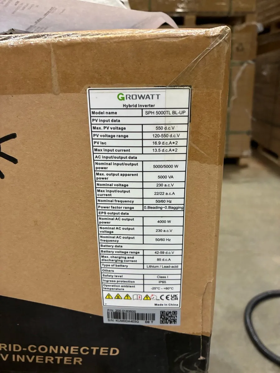 Growatt Inverter single phase - Image 1