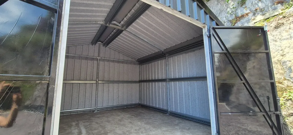 12ft x 12ft all galvanised shed - Image 2