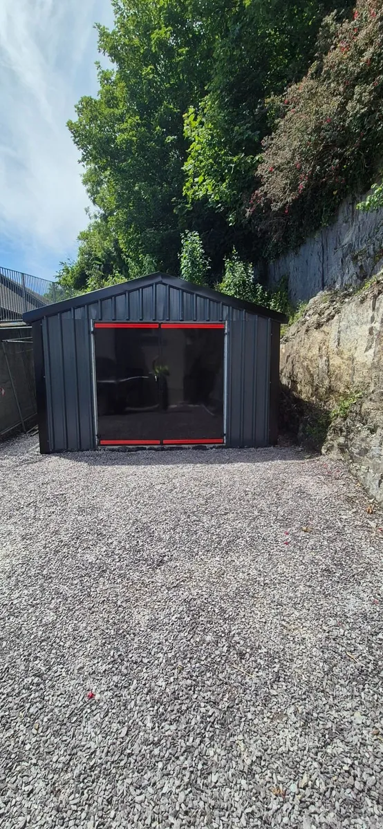 12ft x 12ft all galvanised shed - Image 1