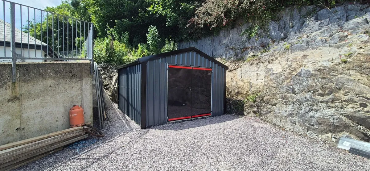 12ft x 12ft all galvanised shed - Image 4