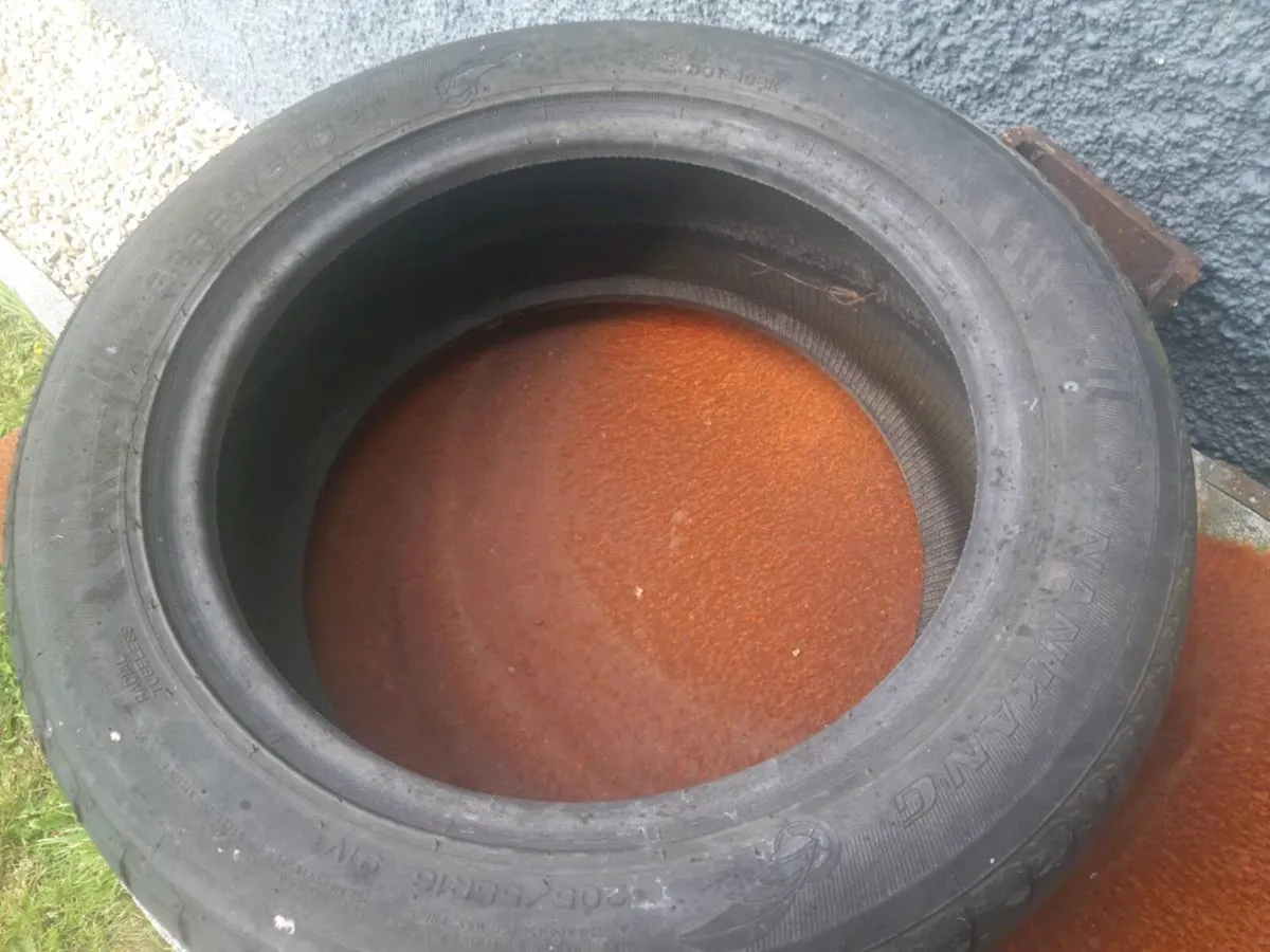 CAR TYRE NEW BUT OLD - Image 3