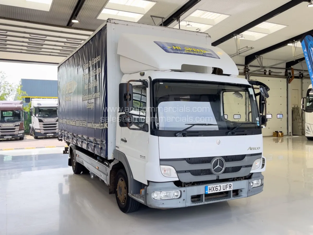 2013 MERCEDES-BENZ ATEGO 816 CURTAINSIDER - Image 1