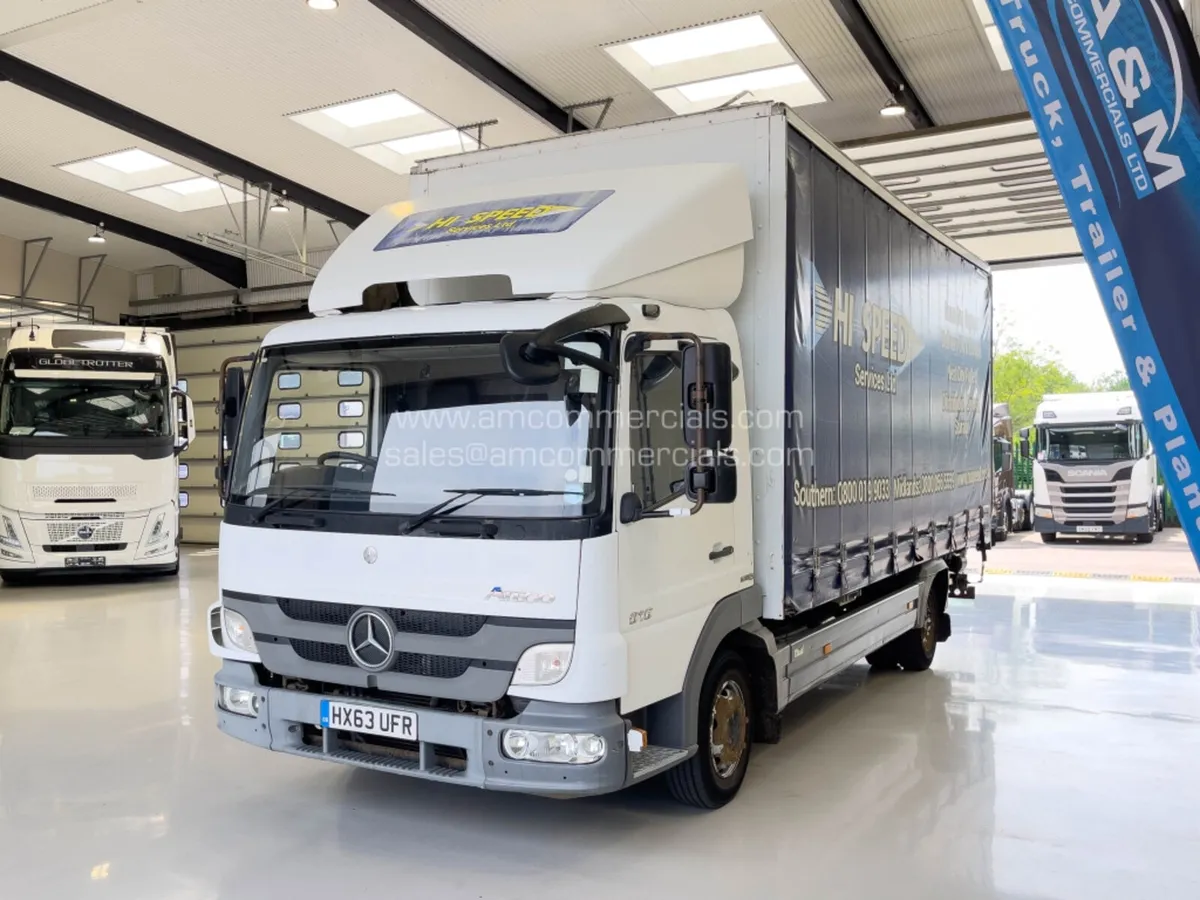 2013 MERCEDES-BENZ ATEGO 816 CURTAINSIDER - Image 3