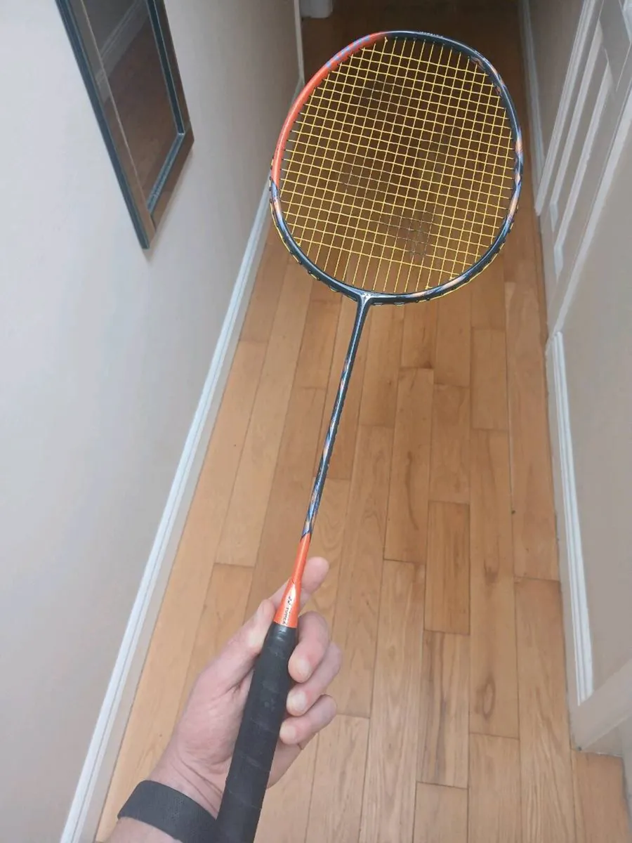 Yonex Astrox 77 Tour badminton racket in high ora - Image 3