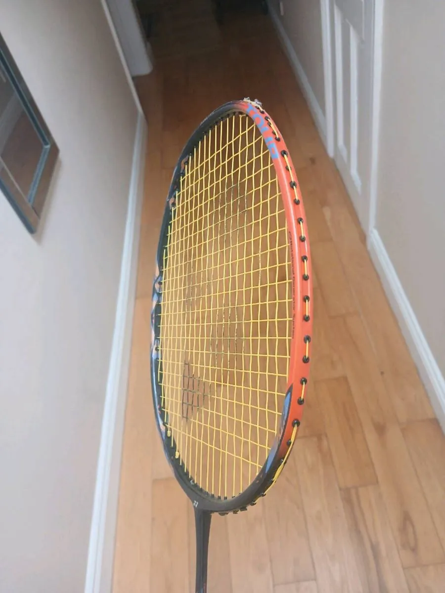 Yonex Astrox 77 Tour badminton racket in high ora - Image 2