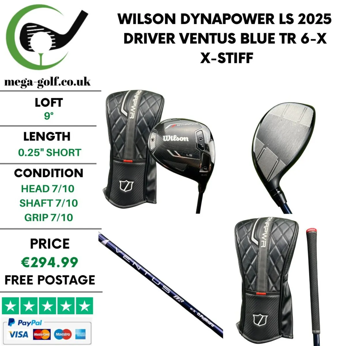 Wilson Dynapower LS 2025 Driver / 9° / X-Stiff - Image 1