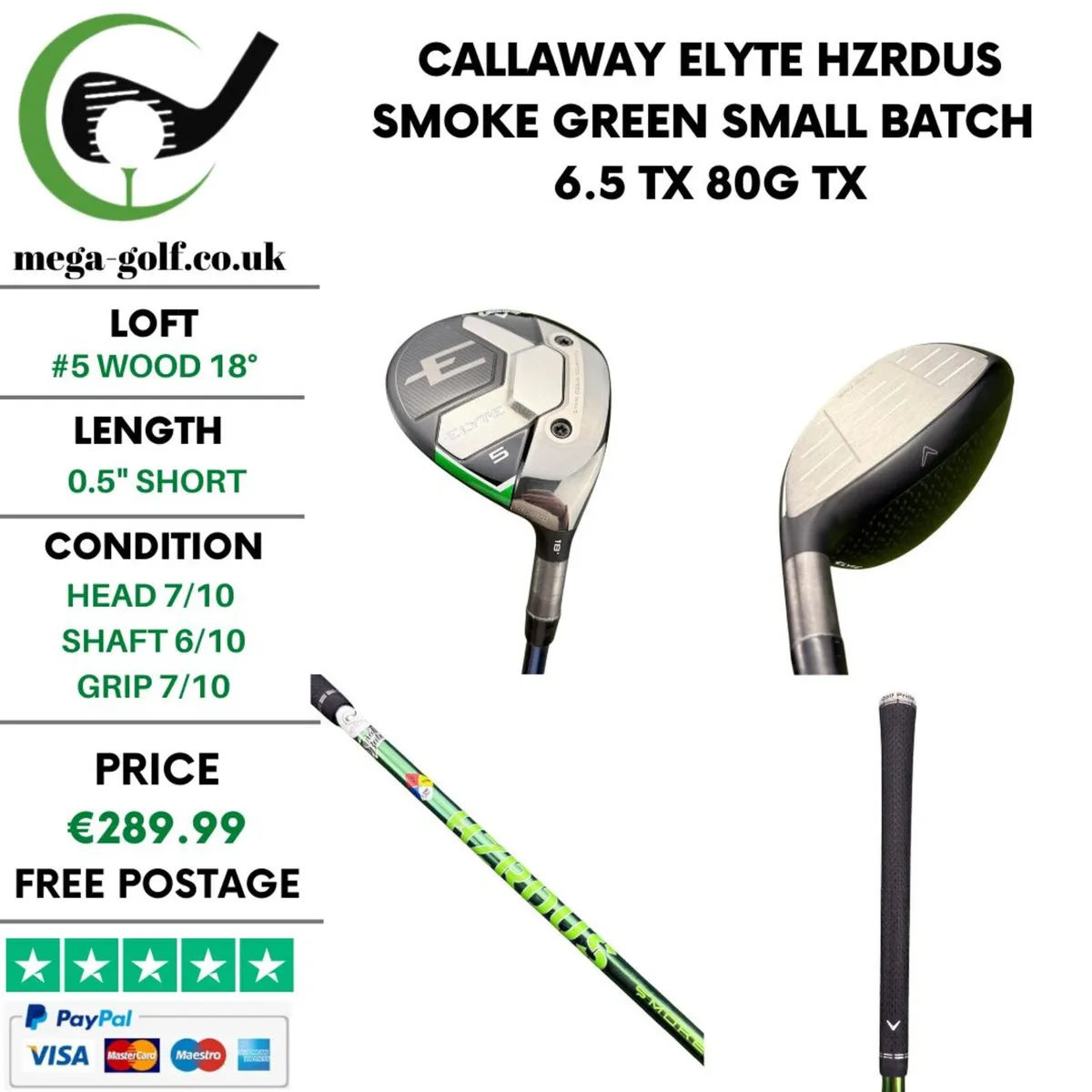 Callaway Elyte #5 Wood 18° / TX - Image 1