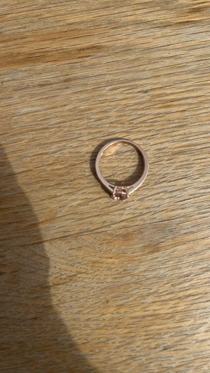 Gold plated silver ring - Image 2