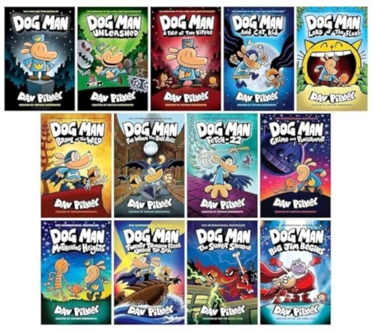 BRAND NEW DOGMAN FULL SET OF 13 BOOKS