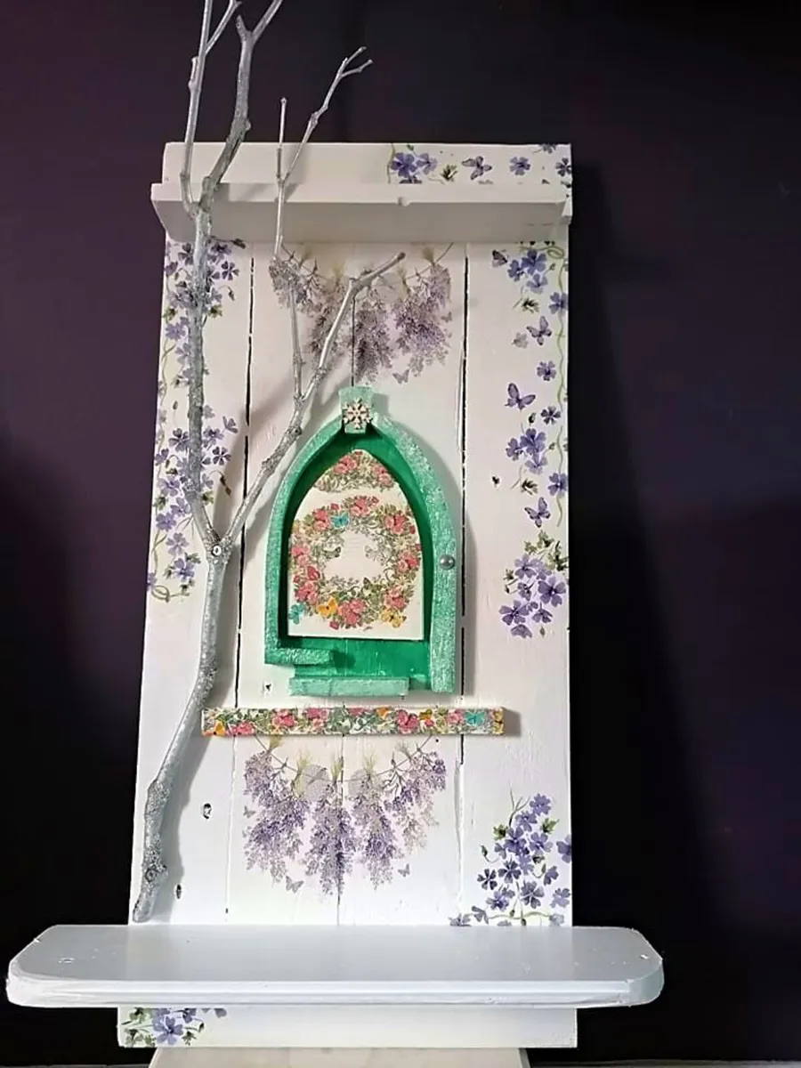 Whimsical Fairy Door / Display / Shelf - Image 1