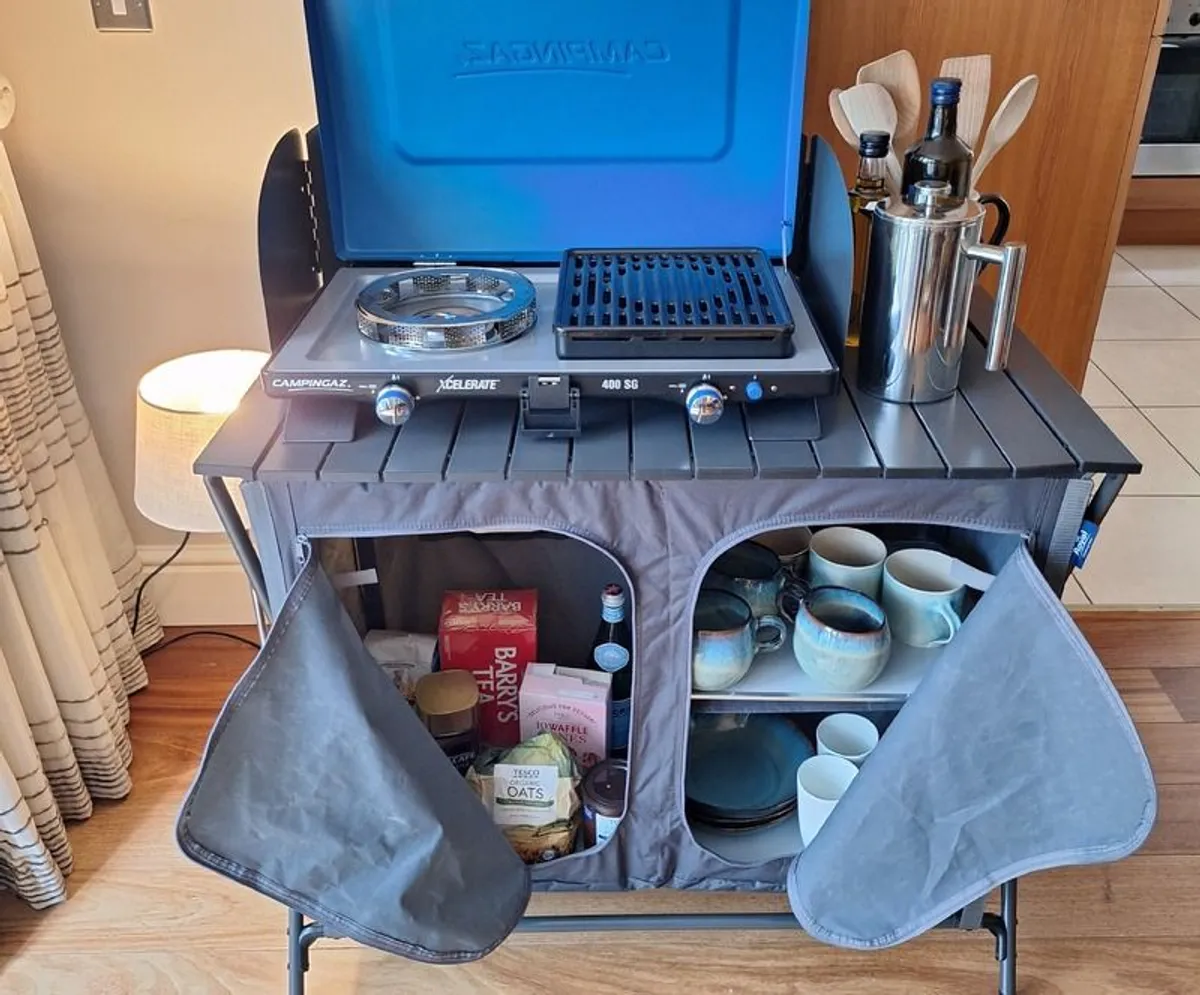 Campingaz Stove with Cupboard Stand - Image 4