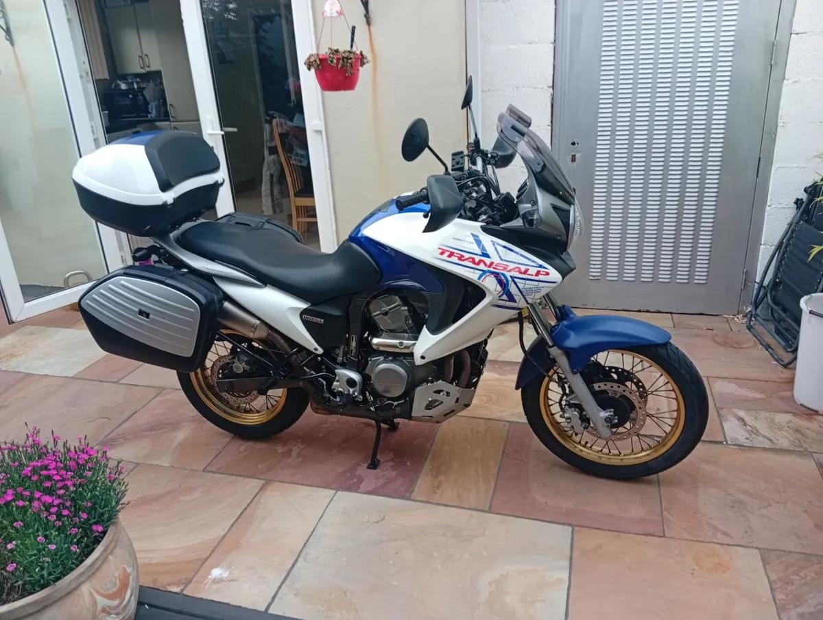 Honda Transalp XL700A Adventure Spec Full Luggage - Image 1